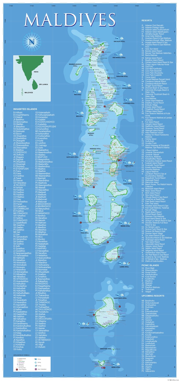 马尔代夫旅游攻略maldives 15年 筱希 十六番