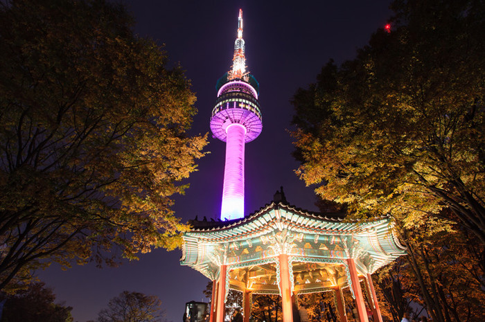 韩国自由行不能错过的首尔夜景圣地 Ffs 十六番