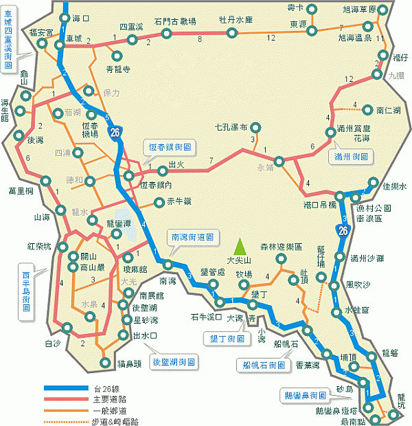 垦丁交通攻略 台北到垦丁 高雄到垦丁 花莲到垦丁 垦丁回高雄 垦丁当地交通 Maggieq 十六番