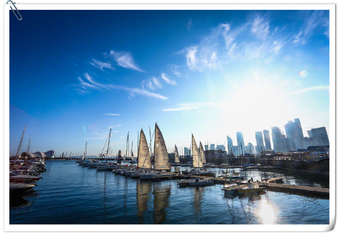 中国最美的十大海滨城市之一:青岛,一个满目海景浪漫的城市.